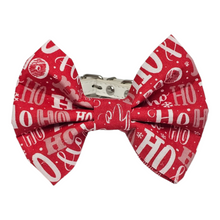 Load image into Gallery viewer, Festive Slide-On Dog Bow Tie Christmas Collection