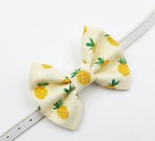 Load image into Gallery viewer, Pineapple Print Dog Pet.Bow Tie