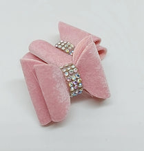Load image into Gallery viewer, Small Rhinestone Hair Bows