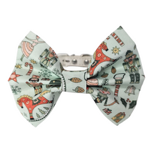 Load image into Gallery viewer, Festive Slide-On Dog Bow Tie Christmas Collection

