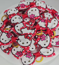 Load and play video in Gallery viewer, Dog Hair Bows - Hello Kitty | 10 pcs
