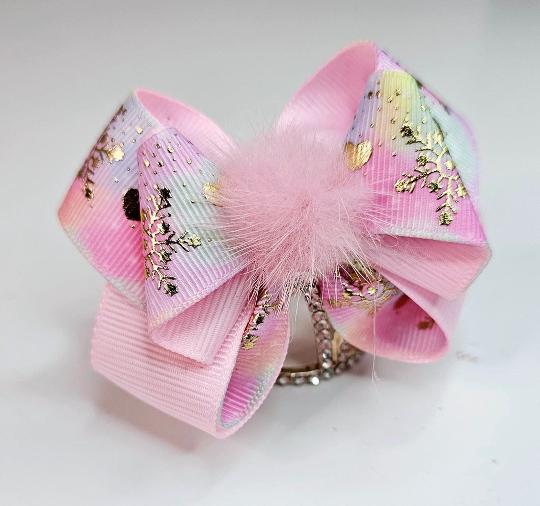 Elegant Christmas Bows RED or Pink