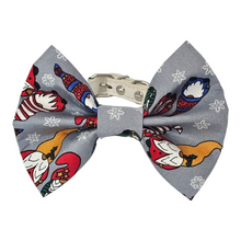 Load image into Gallery viewer, Festive Slide-On Dog Bow Tie Christmas Collection
