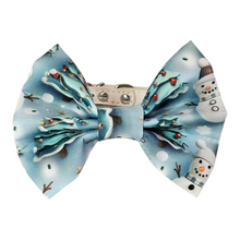 Load image into Gallery viewer, Festive Slide-On Dog Bow Tie Christmas Collection
