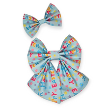 Load image into Gallery viewer, Happy Easter Bow Tie &amp; Hair Bow
