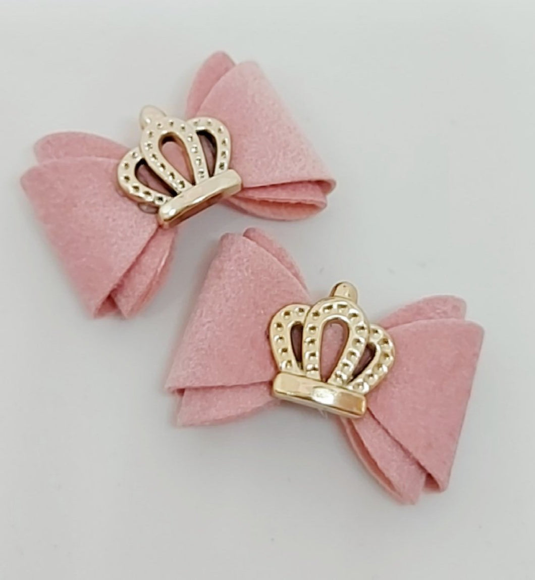 Velvet Royalty (pink, hairbow)